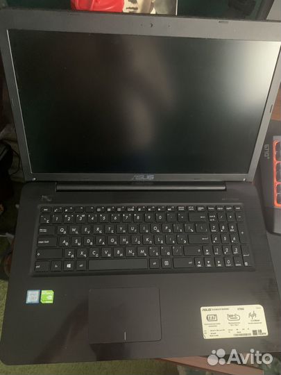 Ноутбук asus на запчасти