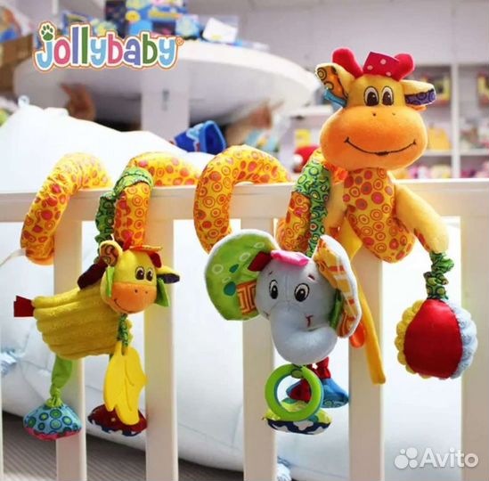 Развивающая подвеска - растяжка на кроватку
