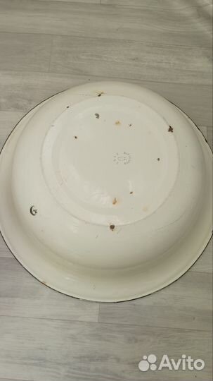 Таз эмалированный