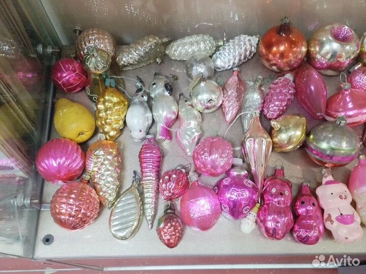 Елочные игрушки СССР