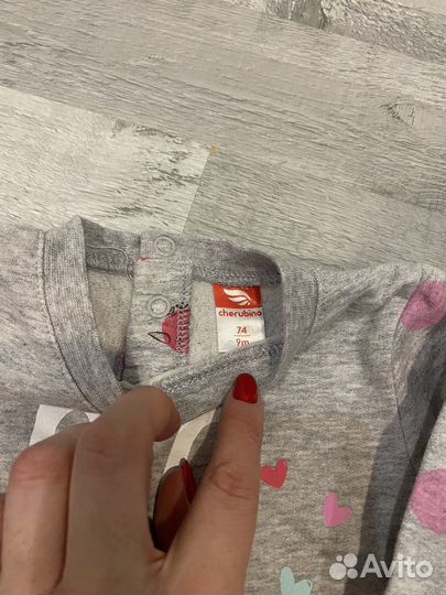 Платье для девочки 74