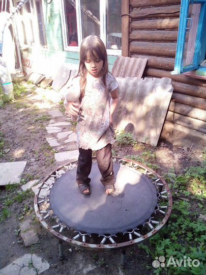 Батут дачный