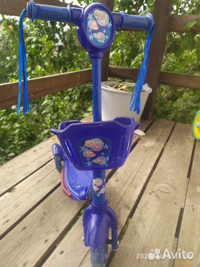 Самокат детский трехколесный