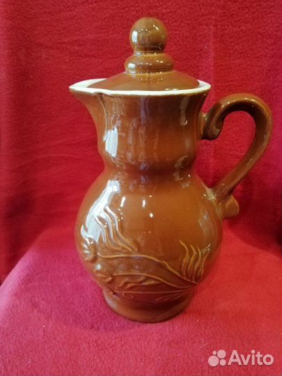 Кувшин керамический, обливная керамика