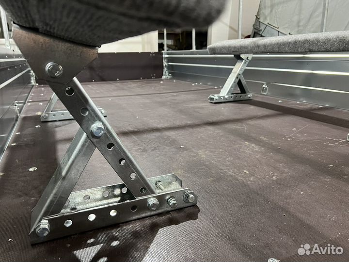 Стапель для перевозки пвх лодки и гидроцикла в бор