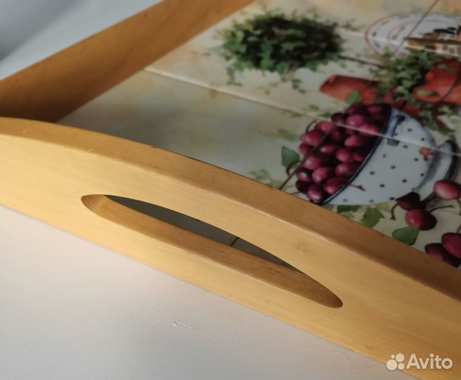 Сервировочный поднос, декоративное панно