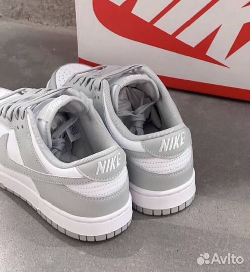 Кроссовки Nike dunk low Grey Fog