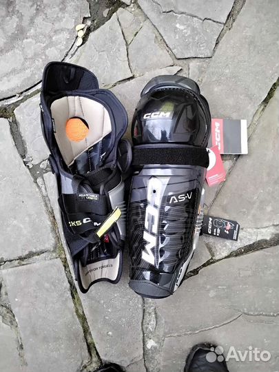 Щитки хоккейные ссм