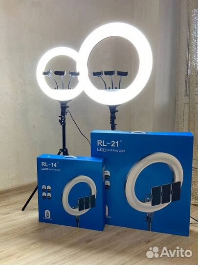 Кольцевая лампа RL-14 18 21 профессиональный