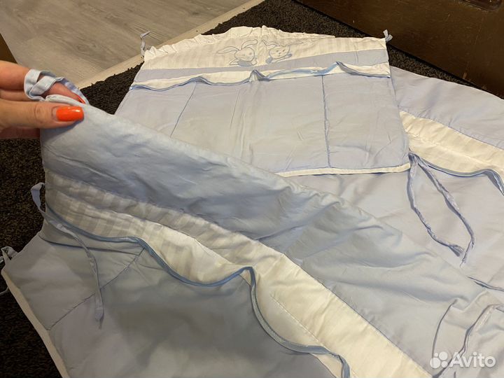 Бортики в детскую кроватку