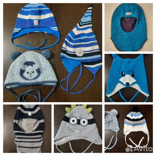 Шапки Reima, Kerry, Jacot, Lassie (новые и б/у)