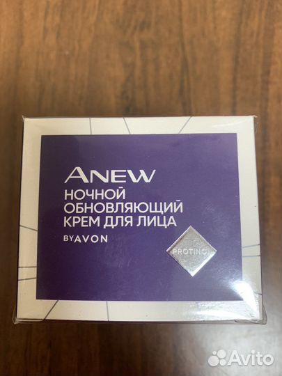 Крем ночной обновляющий anew (Avon) новый