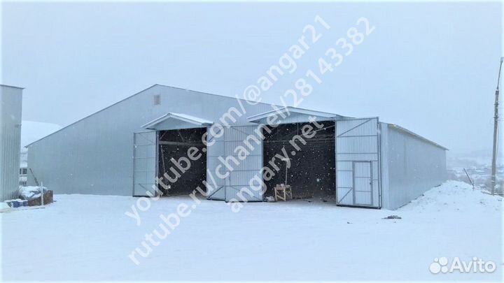 Строительство ангаров/производство ферм под ключ