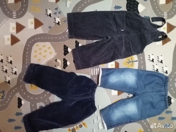 Джинсы утепленные детские