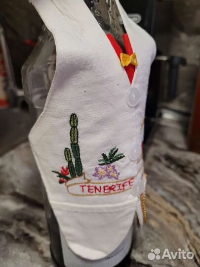 Фартук на бутылку Испания мешочек Прованс