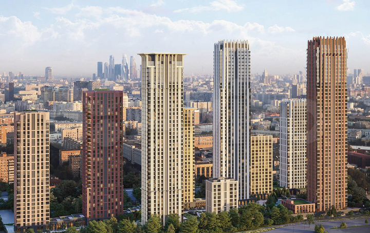 2-к. квартира, 63 м², 4/27 эт.