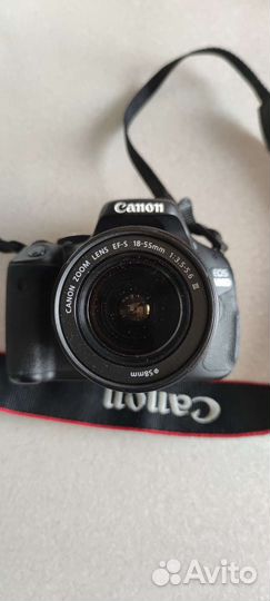 Зеркальный фотоаппарат canon 600d