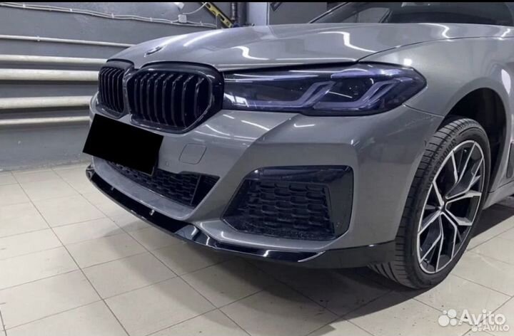 Сплиттер на бампер bmw g30