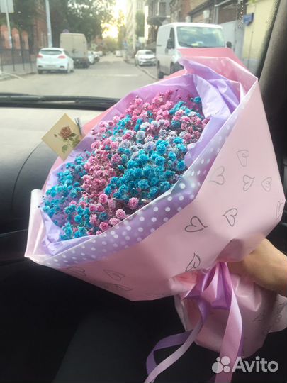 Букет из гипсофилы