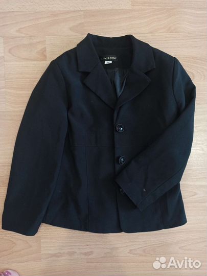 Пиджак для девочки 122 128