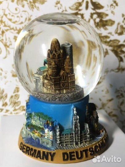 Сувенир стеклянный шар поштучно