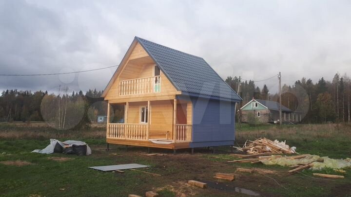 Дом 72 м² на участке 6,9 сот.