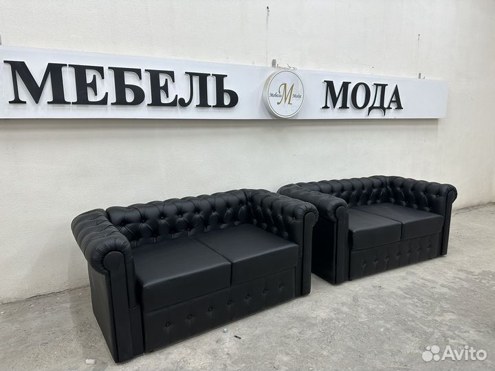 Диван Честер для кафе и кальянной 270