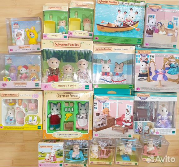 Фигурки Sylvanian Families малыши и другое