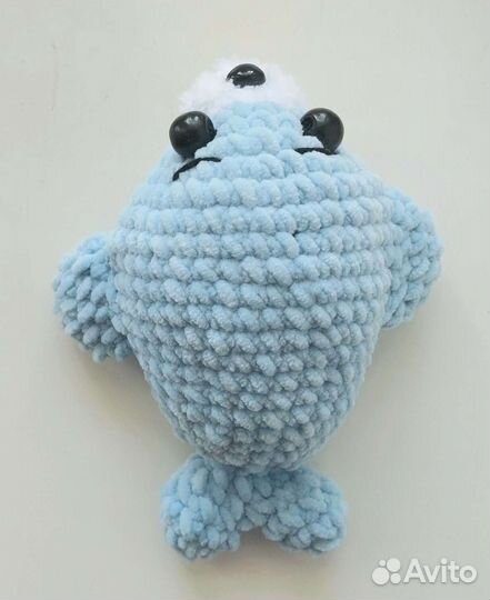 Вязаный тюлень крючком