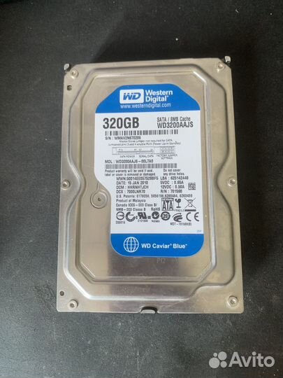 Жесткий диск 320 гб