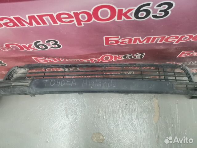 Юбка переднего бампера Toyota Highlander