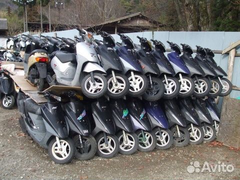 Скутер из Японии свежий приход объявление продам