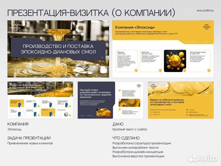 Презентация в Power Point на заказ