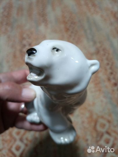 Медвежонок белый, лфз, экспортное клеймо