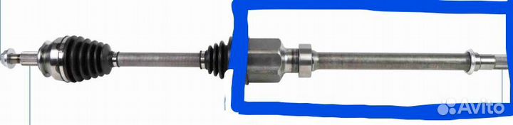 Полуось (приводной вал, шрус) TC 2016 - 21