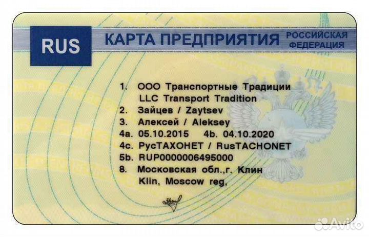 Изготовление карты предприятия