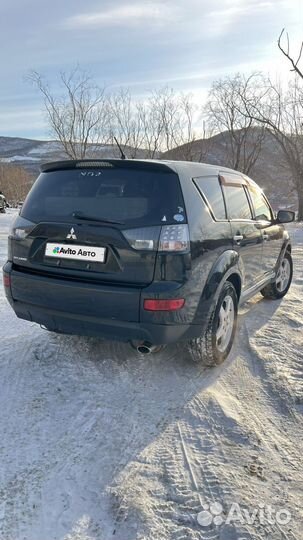 Mitsubishi Outlander 2.4 CVT, 2008, 201 000 км