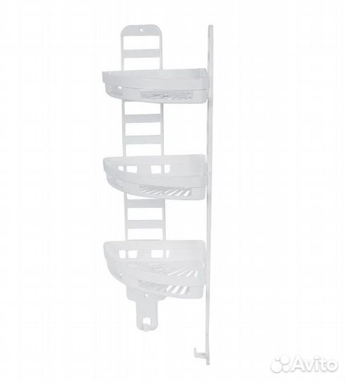 Угловая полка для ванной