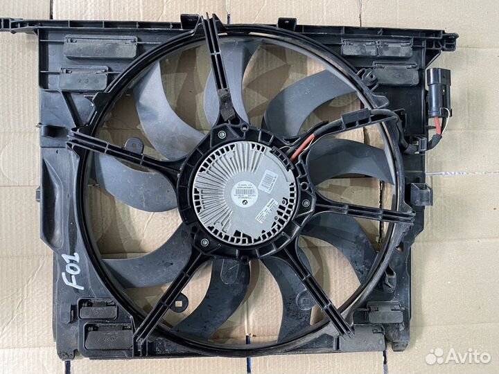 Вентилятор охлаждения двигателя BMW 7 F01