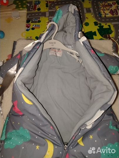 Зимний конверт в коляску