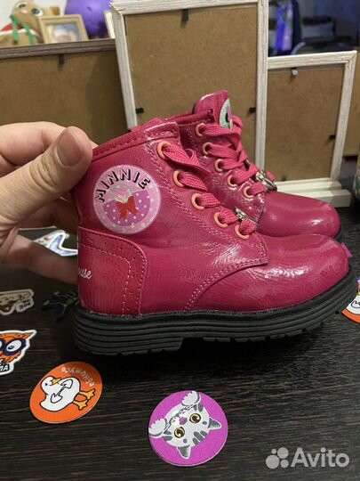 Ботинки демисезонные для девочки 21
