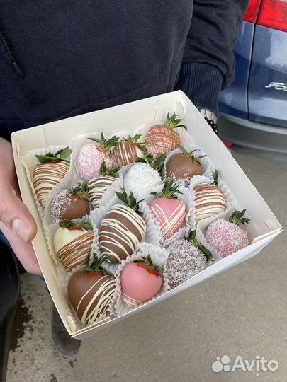 Клубничка в шоколаде в бельгийском шоколаде