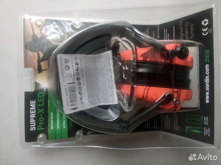 Активные наушники MSA Sordin Supreme Pro-X LED