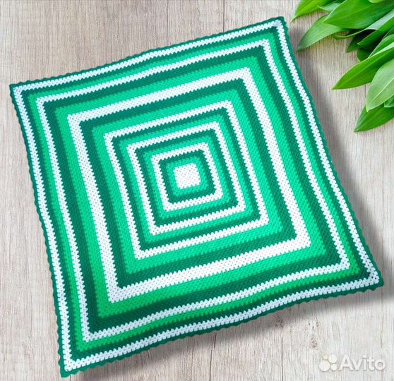 Плед ручной работы