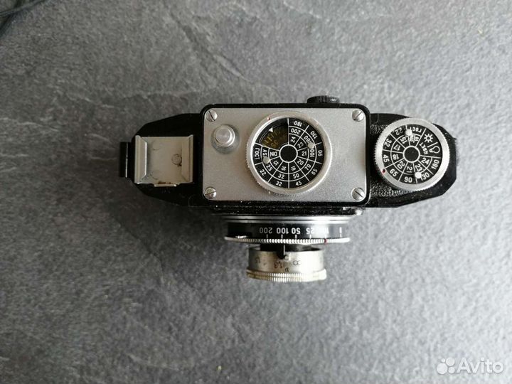 Плёночный фотоаппарат смена