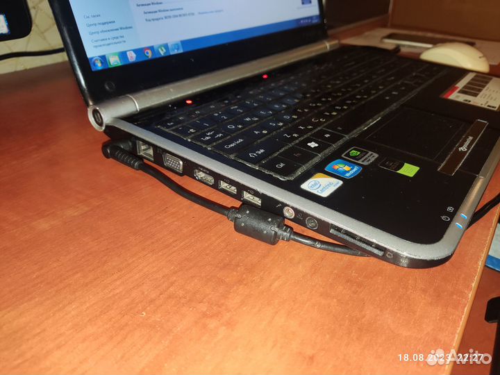 Ноутбук Packard Bell Core 2 Duo 3/250Gb 15,6