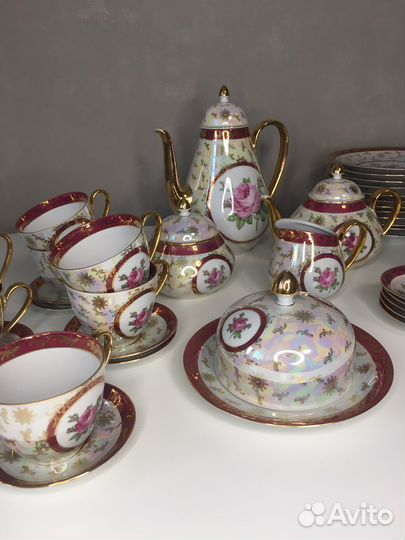 Чайный сервиз Volkstedt гдр