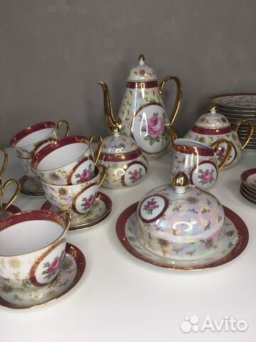 Чайный сервиз Volkstedt гдр