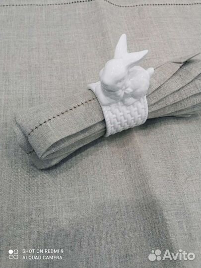 Льняные салфетки, дорожки zara home новые