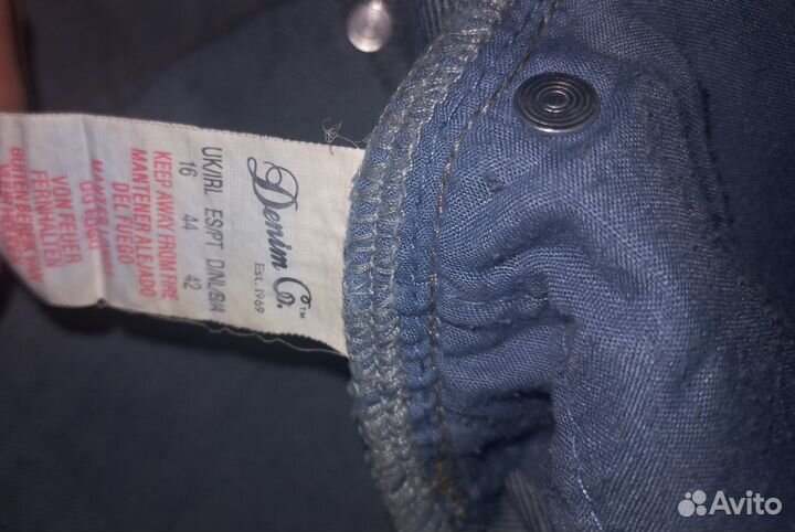 Джинсовые шорты. Размер 52